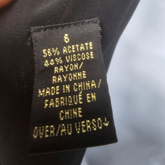 Vintage Dana Buchman Y2K Tank Floral Goth Whimsigoth Dark Coquette 6 - Picture 9 of 10